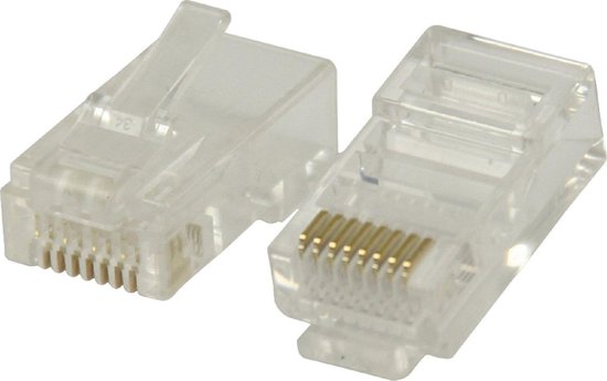 Connecteur de câble Valueline VLCP89304T RJ45 Transparent