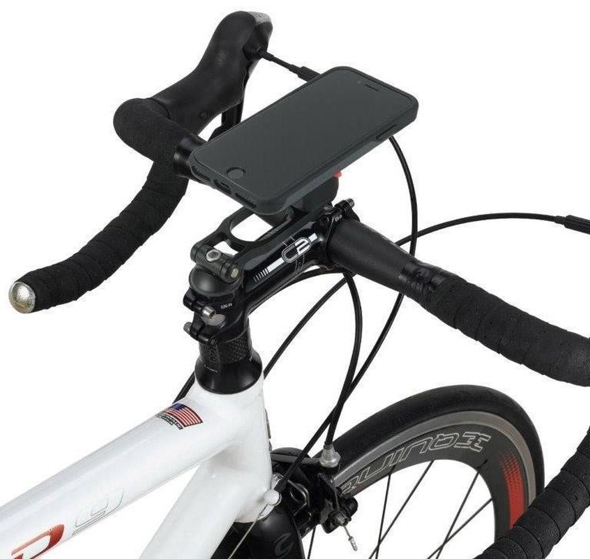 Tigra Sport - Kit vélo potence FitClic pour iPhone 12 Mini