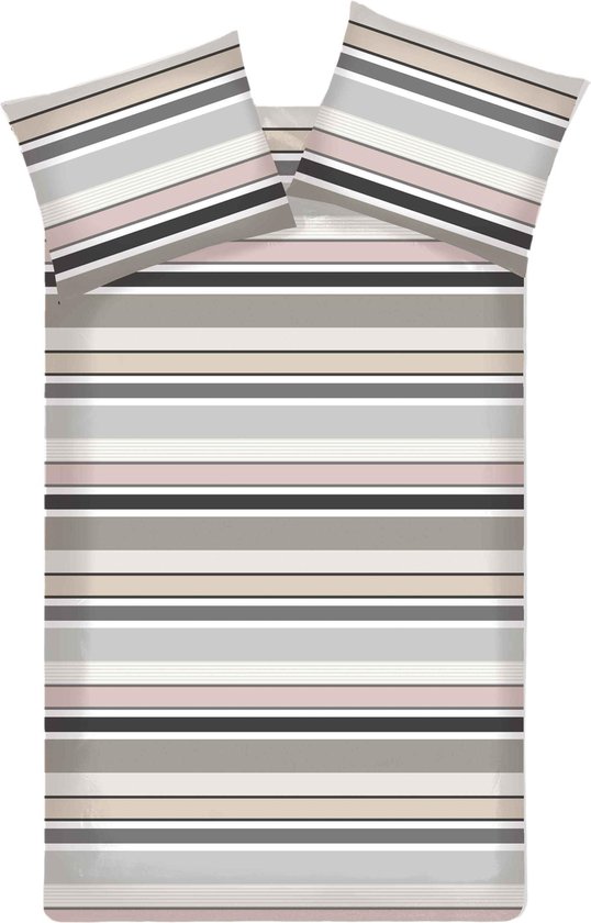 Beddinghouse Sheffield Dekbedovertrek - Tweepersoons - 200x200/220 cm - Soft Pink