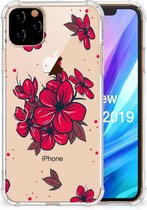 Geschikt voor iPhone 11 Pro Max Case Blossom Rood
