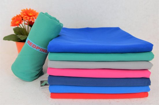 Redpine® Multifunctionele microvezel handdoek - 80x150cm - Turquoise | |