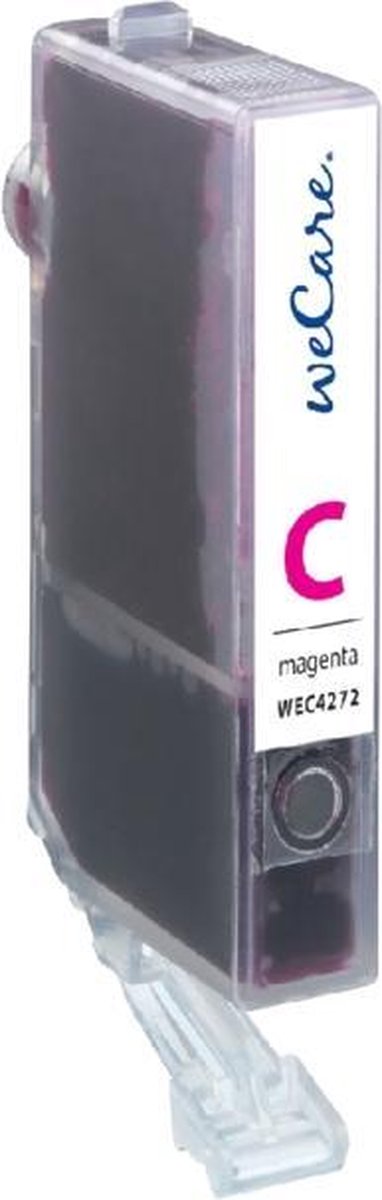 Inkcartridge Wecare Canon CLI-521 rood