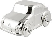 Zilverstad - Spaarpot Auto zilver kleur