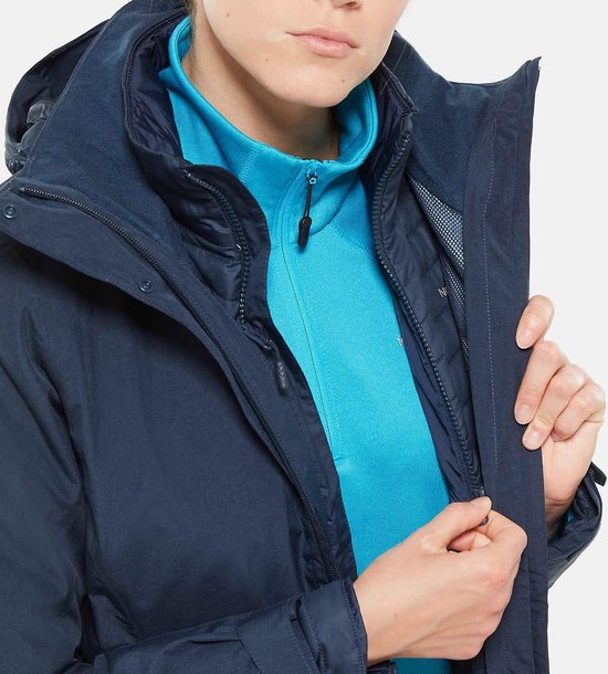 The North Face Inlux Triclimate Dames Outdoor Jas - Urban Navy/Urban Navy -  Maat L | bol.com