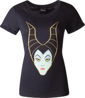 Disney Maleficent Dames Tshirt -S- Zwart