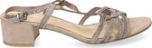 Marco Tozzi Dames sandalette 2-28201-22 Taupe/combi 344 - Maat: 38