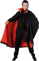 Witbaard Cape Dracula Deluxe Heren Polyester Zwart/rood