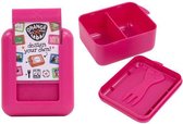 Orange Rebel Snackbox voor kinderen Roze 10,2 x 8,6 x 6,3 cm