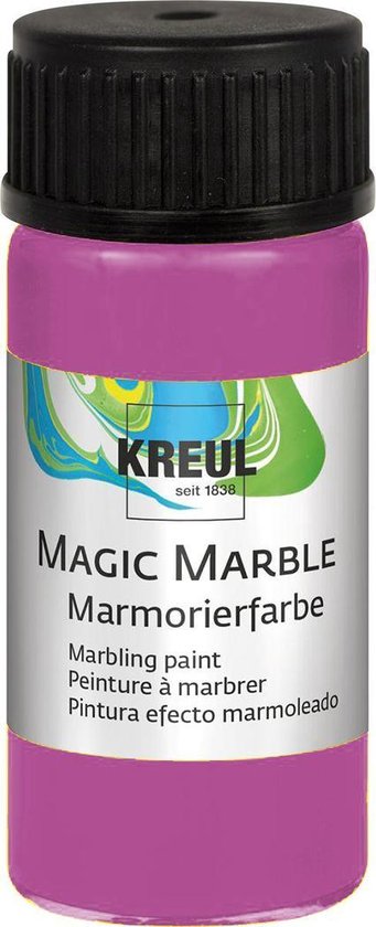 maaien zaterdag Installatie KREUL Roze Magic Marble Marmer effect verf - 20ml marble effect verf voor  eindeloze... | bol.com