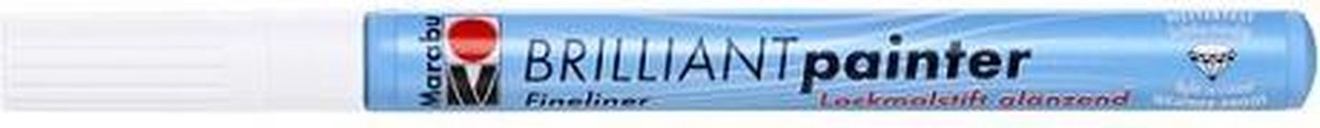 Brilliant painter 0.8 mm - Wit