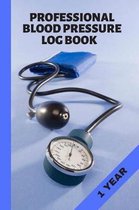 Professional Blood Pressure Log Book
