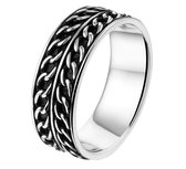 The Jewelry Collection For Men Ring Oxi - Zilver