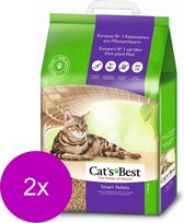 Cat's Best Smart Pallets - Litière pour chat - 2 x 20 l