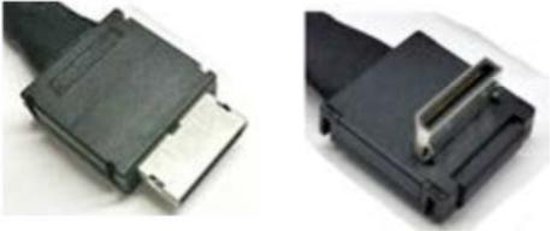 Foto: Intel axxcbl600cvcr tussenstuk voor kabels oculink sff 8611 zwart