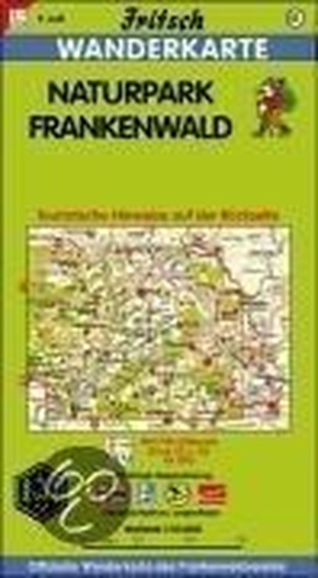 Naturpark Frankenwald 1 : 50 000. Fritsch Wanderkarte - cover
