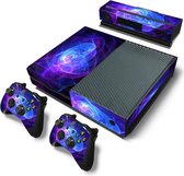 Xbox One Sticker | Xbox One Console Skin | Blue Space | Xbox One Blauwe Ruimte Skin Sticker | Console Skin + 2 Controller Skins