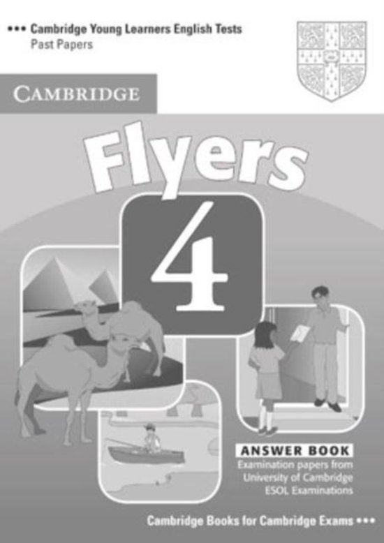 Cambridge Young Learners English Tests Flyers 4 answer booklet