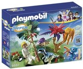 Playmobil 6687 Verlaten Wereld met Alien en Raptor