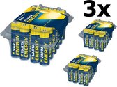 72 Stuks (3 Blister a 24st) AAA R3 Varta Longlife Alkaline batterij