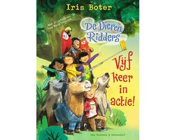 Omslag van DierenRidders - Vijf keer in actie!