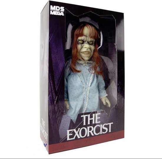 Figura De Regan De El Exorcista – Peluche Coleccionable De 45 Cm Con Rasgos Realistas (Mezco Toys)
