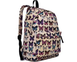 MISS LULU RUGZAK BUTTERFLY (E1401B BG)