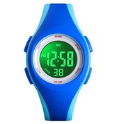 Kinderhorloge – Stopwatch – Waterdicht – Blauw - Giftbox