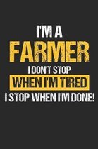 Farmer I Don't Stop When I'm Tired I Stop When I'm Done
