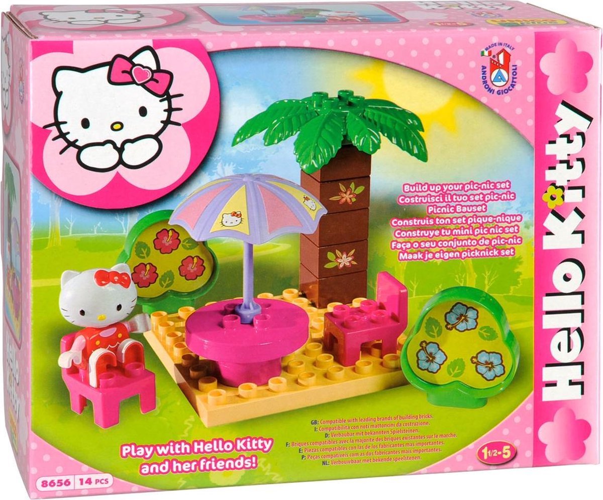 Gezond eten Nieuwsgierigheid heb vertrouwen Androni Unico Plus Hello Kitty picknickset, 14dlg. | bol.com
