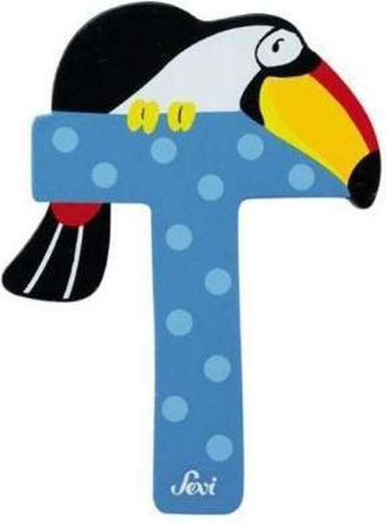 Sevi Letter T Dier 10 Cm Bol Com