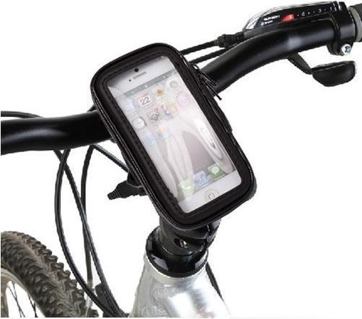 Afwijzen stap Zeebrasem Merkloos telefoonhouder fiets - Samsung Galaxy S7 - Waterdicht | bol.com