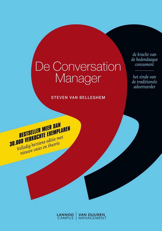 De conversation manager - nieuwe editie - cover