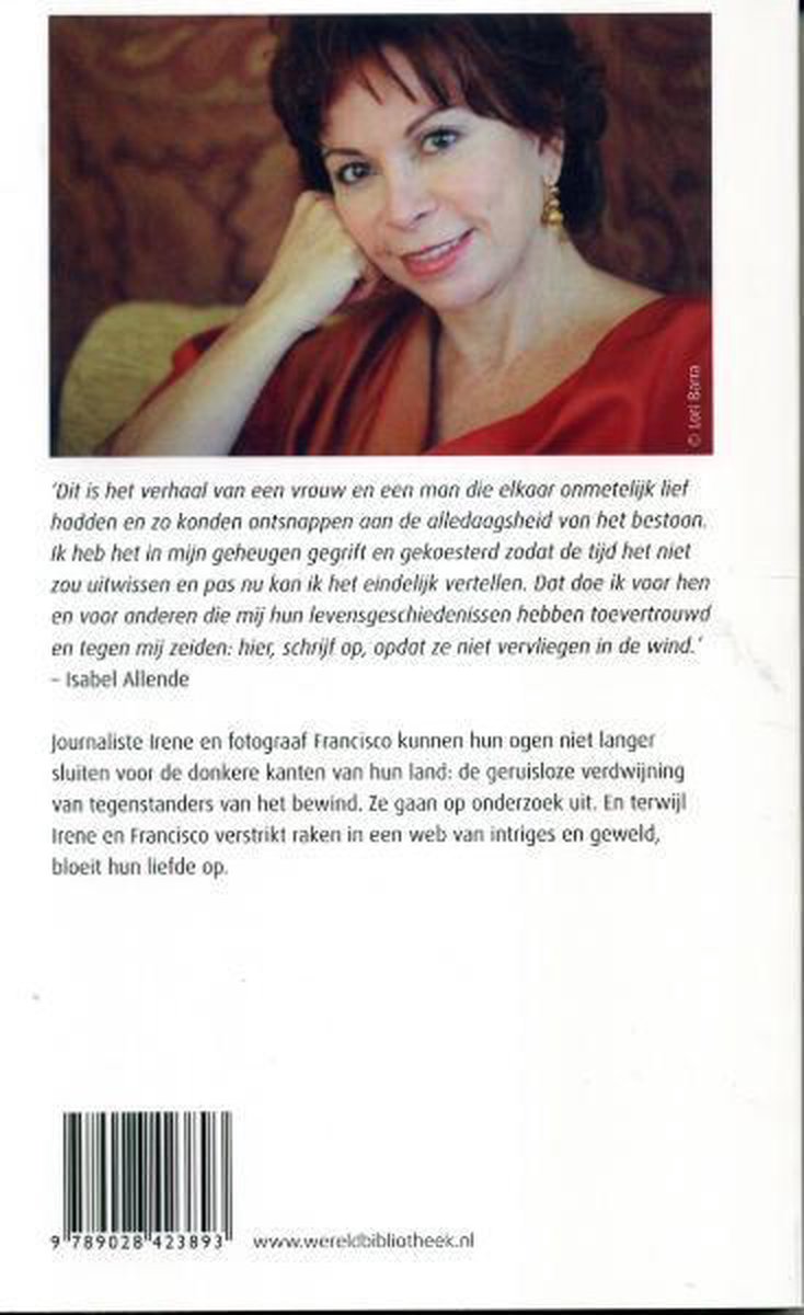 Liefde en schaduw - back cover