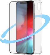 Azuri Front & Back protection pack - zwart - voor Apple iPhone Xs Max