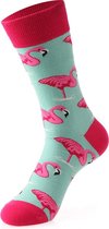 Grappige Sokken | Vrolijke, grappige sokken | socks | Flamingo Roze