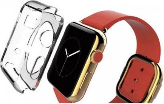 DrPhone Apple Watch 3 / 2 / 1 - Hoesje TPU Case Ultradun Transparante  Beschermhoes | bol.com
