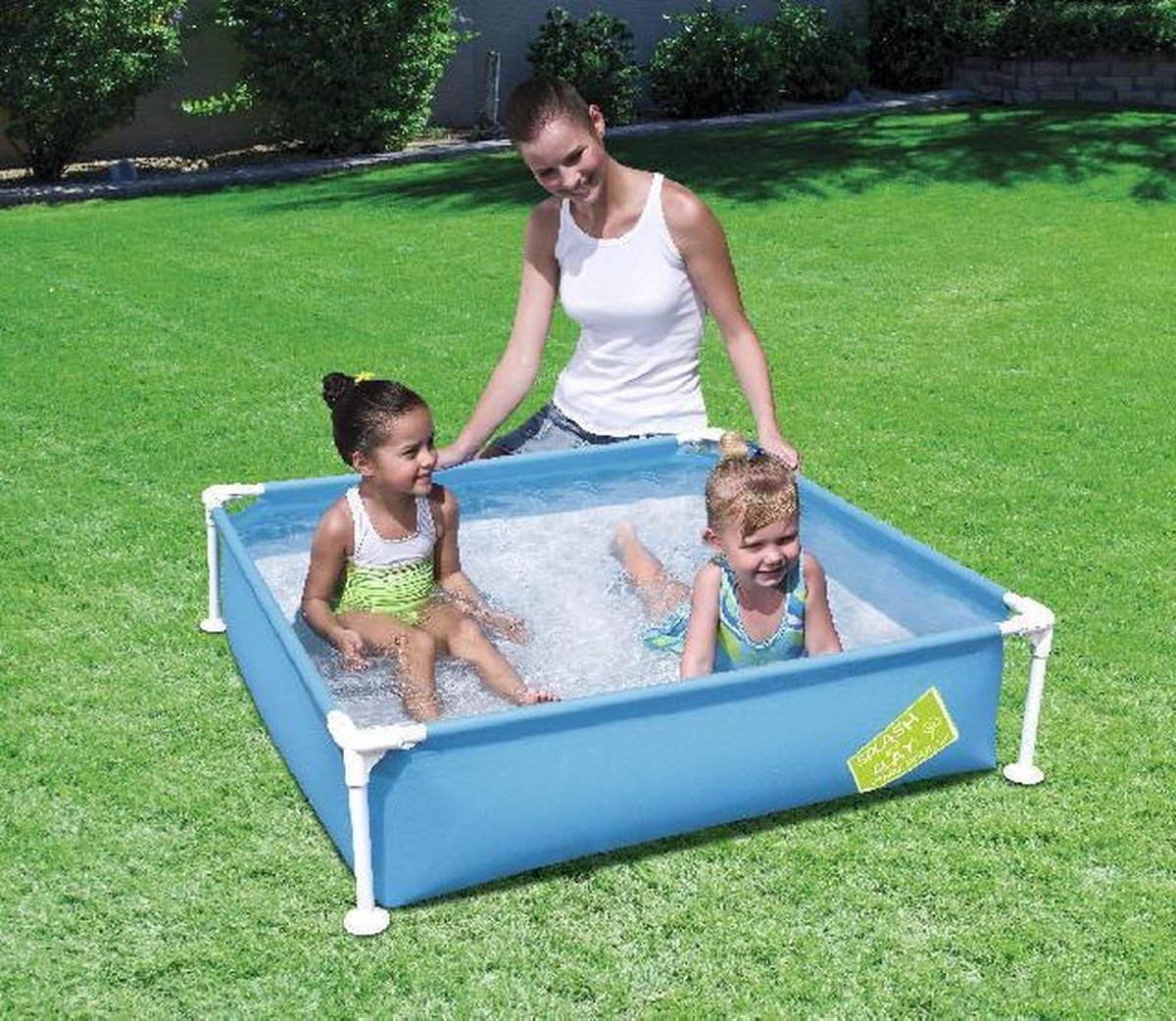 Bestway My first frame zwembad vierkant 122 cm — afbeelding 15