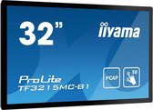 iiyama ProLite TF3215MC-B1 - LED-monitor - 32 (31.5 zichtbaar) - open raamwerk - aanraakscherm - 1920 x 1080 Full HD (1080p) - A-MVA3 - 500 cd/m� - 3000:1 - 8 ms - HDMI, VGA - zwart