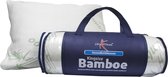 Bol.com Lucovitaal Kingsize Bamboe Kussen - ademend - antibacterieel - hypoallergeen - 66cm x 50cm x 18cm aanbieding