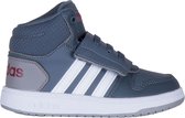 adidas Hoops Mid 2.0 I Sneakers - Maat 23 - Unisex - grijs/wit/rood