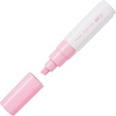 Pilot Pintor Pastel Pink Paint Pen - Marqueur large avec pointe biseautée de 8,0 mm - Encre à base d'eau - Couvre toutes les surfaces, même les plus foncées - Dessine, colorie, décore, marque, écrit, calligraphie ...