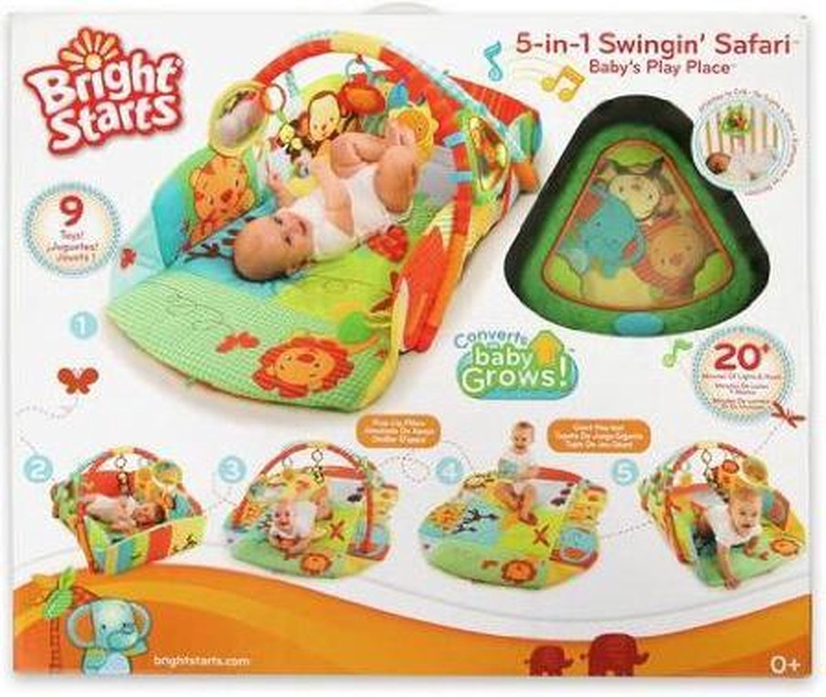 Bright starts sunny safari baby's play place 2025