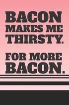 Bacon Makes Me Thirsty For More Bacon
