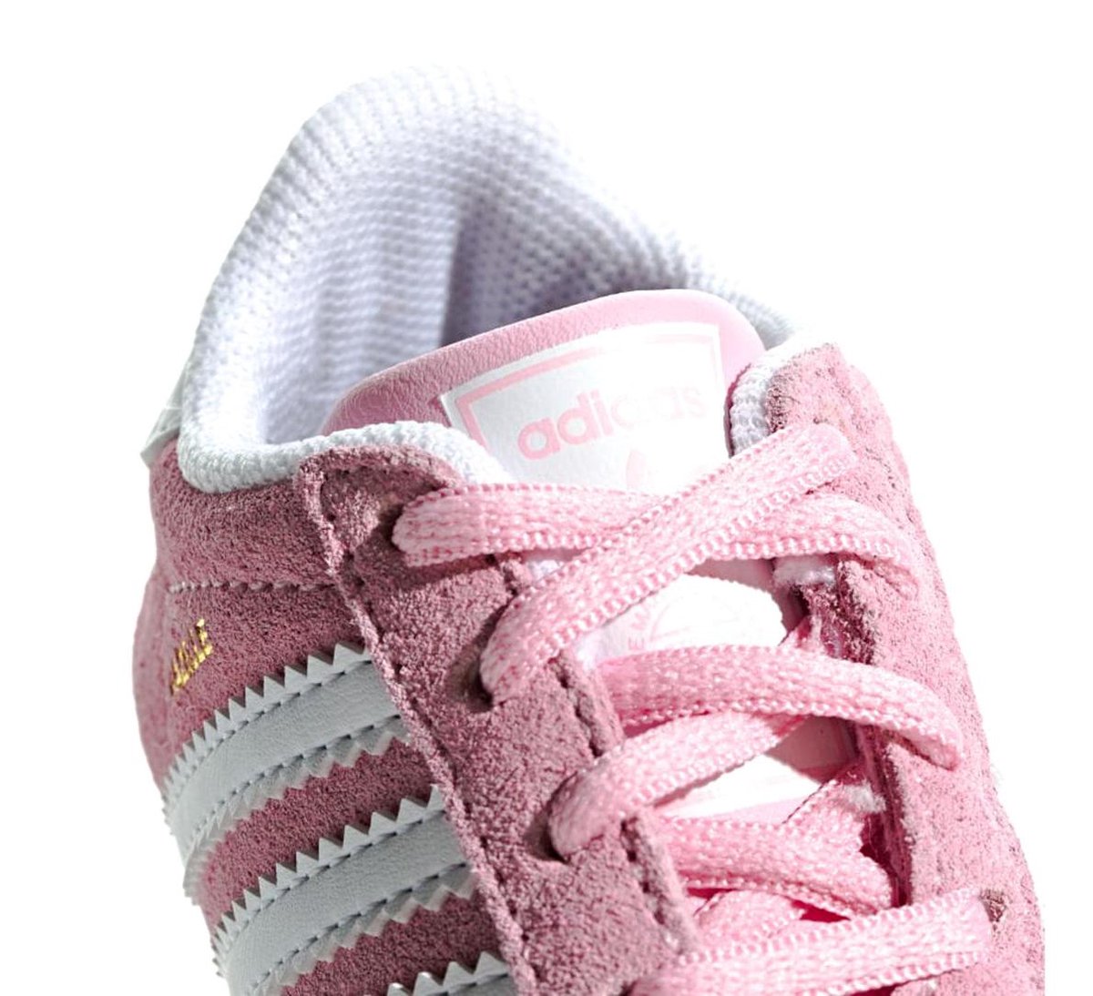 adidas Gazelle Crib Sneakers - Maat 21 - Meisjes - roze/wit | bol.com