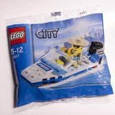LEGO City 7287 pas cher, Le bateau de police