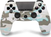 Under Control PS4 Bluetooth Controller met koptelefoonaansluiting - Snow White Camo