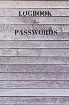 Logbook For Passwords