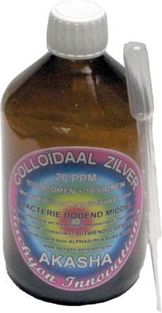 Akasha Voedingssupplementen Colloidaal Atomisch Zilver 500ml