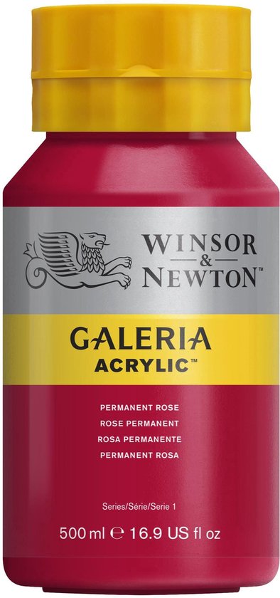 Winsor & Newton Galeria Acrylverf 500ml 502 Permanent | bol.com