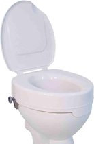 Toiletverhoger met deksel - Zithoogte 10 cm - Eenvoudige bevestiging